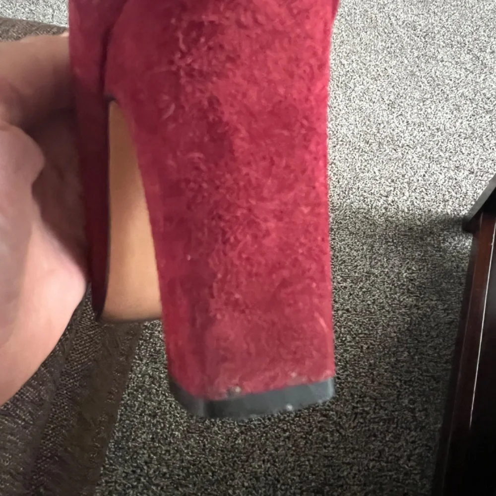 Salvatore Ferragamo, Size 7 B, red - Picture 11 of 11